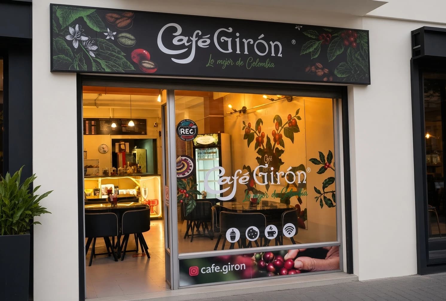 Local Café Girón - Barros Arana 180, Concepción